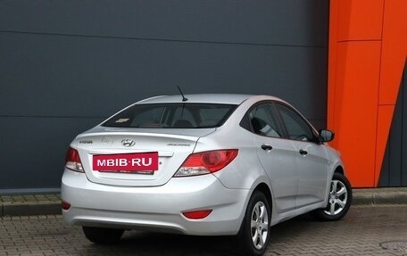 Hyundai Solaris II рестайлинг, 2011 год, 849 000 рублей, 5 фотография