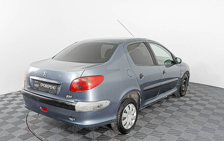 Peugeot 206, 2007 год, 200 000 рублей, 5 фотография