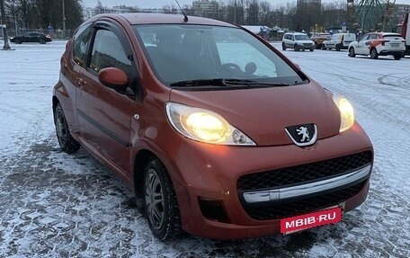 Peugeot 107 I рестайлинг, 2009 год, 460 000 рублей, 2 фотография