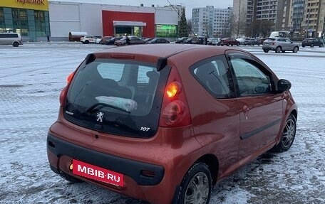 Peugeot 107 I рестайлинг, 2009 год, 460 000 рублей, 4 фотография