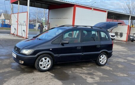 Opel Zafira A рестайлинг, 1999 год, 350 000 рублей, 3 фотография