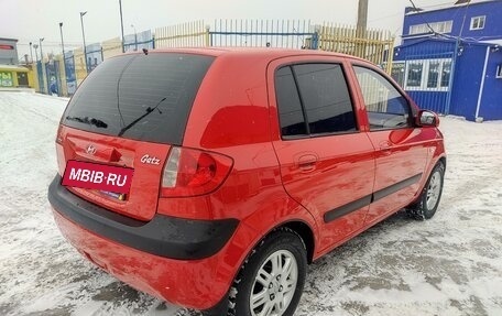 Hyundai Getz I рестайлинг, 2008 год, 479 000 рублей, 6 фотография