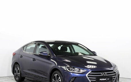 Hyundai Elantra VI рестайлинг, 2018 год, 1 765 000 рублей, 3 фотография