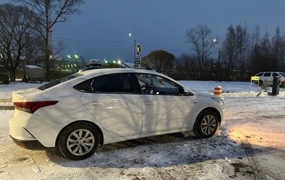 Hyundai Solaris II рестайлинг, 2021 год, 1 300 000 рублей, 1 фотография