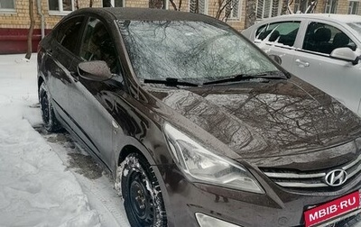 Hyundai Solaris II рестайлинг, 2014 год, 1 050 000 рублей, 1 фотография