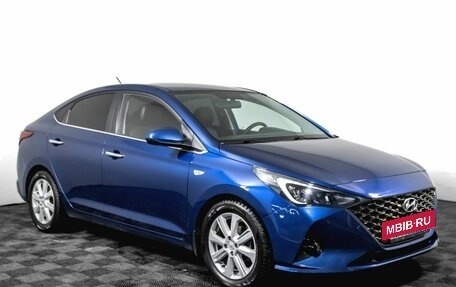 Hyundai Solaris II рестайлинг, 2021 год, 1 800 000 рублей, 3 фотография