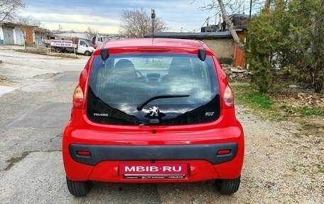 Peugeot 107 I рестайлинг, 2007 год, 550 000 рублей, 5 фотография