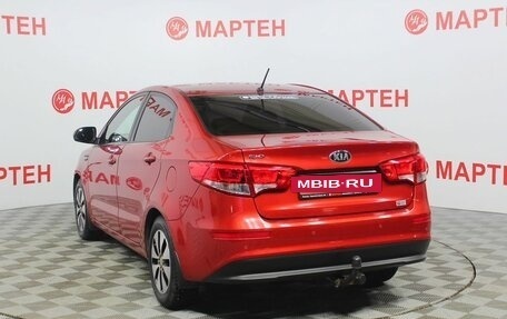 KIA Rio III рестайлинг, 2016 год, 1 297 000 рублей, 7 фотография