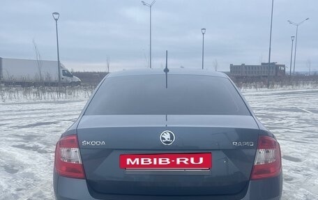 Skoda Rapid I, 2015 год, 1 237 000 рублей, 4 фотография