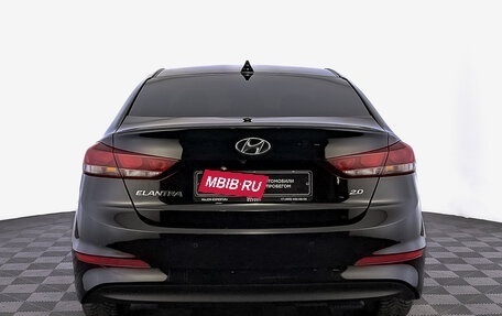 Hyundai Elantra VI рестайлинг, 2017 год, 1 590 000 рублей, 6 фотография