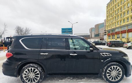 Infiniti QX80 I рестайлинг, 2017 год, 3 400 000 рублей, 9 фотография