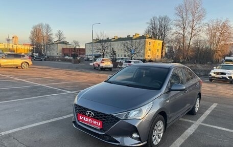 Hyundai Solaris II рестайлинг, 2021 год, 1 550 000 рублей, 1 фотография