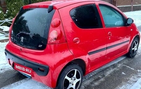 Peugeot 107 I рестайлинг, 2009 год, 495 000 рублей, 3 фотография