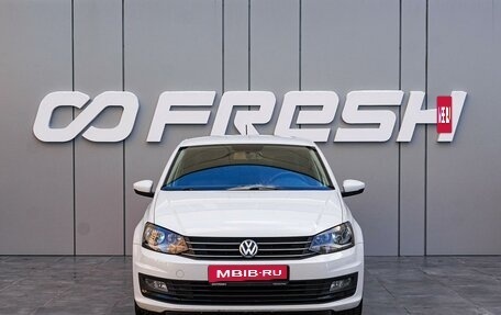 Volkswagen Polo VI (EU Market), 2016 год, 1 155 000 рублей, 3 фотография