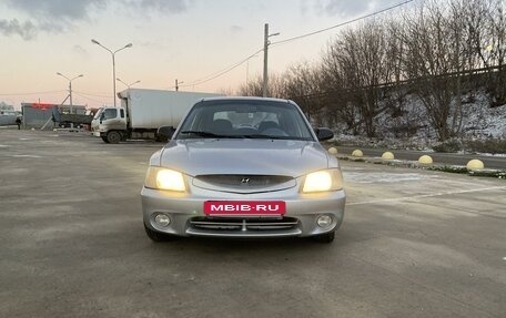 Hyundai Accent II, 2001 год, 339 000 рублей, 6 фотография