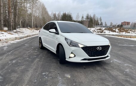 Hyundai Solaris II рестайлинг, 2020 год, 1 450 000 рублей, 1 фотография