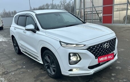 Hyundai Santa Fe IV, 2019 год, 3 330 000 рублей, 3 фотография