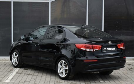 KIA Rio III рестайлинг, 2016 год, 1 100 000 рублей, 2 фотография