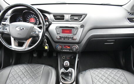 KIA Rio III рестайлинг, 2014 год, 825 000 рублей, 12 фотография