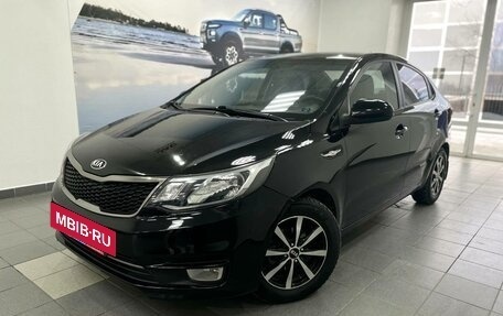 KIA Rio III рестайлинг, 2015 год, 686 000 рублей, 3 фотография