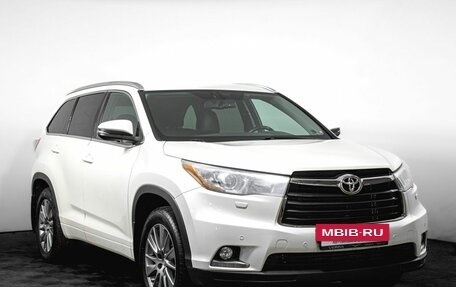 Toyota Highlander III, 2014 год, 3 350 000 рублей, 4 фотография