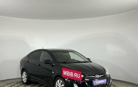 Hyundai Solaris II рестайлинг, 2011 год, 740 000 рублей, 2 фотография