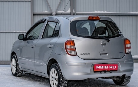 Nissan March IV, 2011 год, 599 000 рублей, 5 фотография