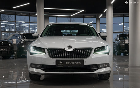 Skoda Superb III рестайлинг, 2017 год, 2 090 000 рублей, 22 фотография