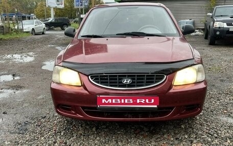 Hyundai Accent II, 2004 год, 395 000 рублей, 4 фотография