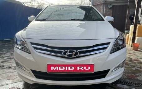 Hyundai Solaris II рестайлинг, 2016 год, 1 400 000 рублей, 19 фотография