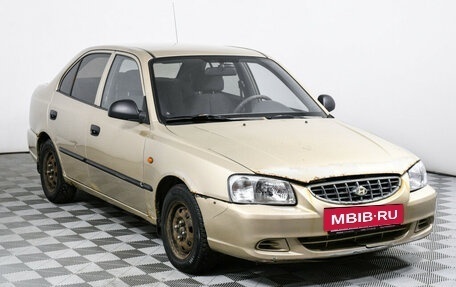 Hyundai Accent II, 2005 год, 379 000 рублей, 3 фотография