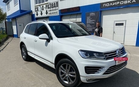 Volkswagen Touareg III, 2017 год, 3 900 000 рублей, 3 фотография