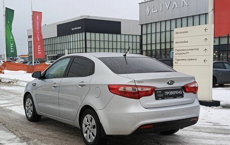 KIA Rio III рестайлинг, 2014 год, 897 500 рублей, 8 фотография