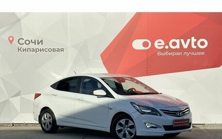 Hyundai Solaris II рестайлинг, 2016 год, 1 350 000 рублей, 3 фотография