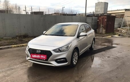 Hyundai Solaris II рестайлинг, 2017 год, 16 фотография