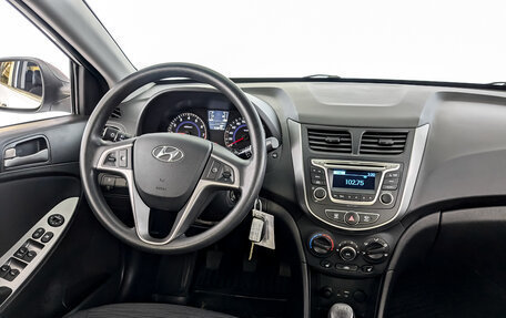 Hyundai Solaris II рестайлинг, 2014 год, 950 000 рублей, 25 фотография