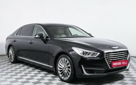 Genesis G90 I рестайлинг, 2016 год, 2 997 000 рублей, 3 фотография