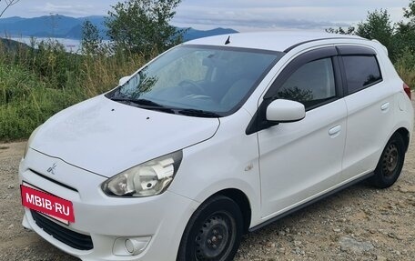 Mitsubishi Mirage VI рестайлинг, 2012 год, 490 000 рублей, 3 фотография