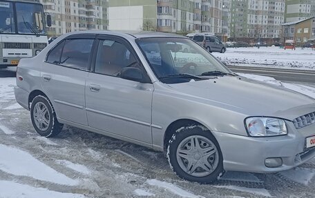 Hyundai Accent II, 2000 год, 372 000 рублей, 10 фотография