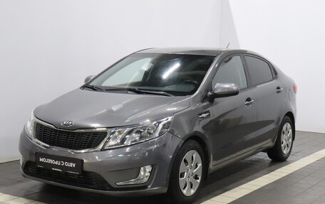 KIA Rio III рестайлинг, 2014 год, 987 500 рублей, 3 фотография