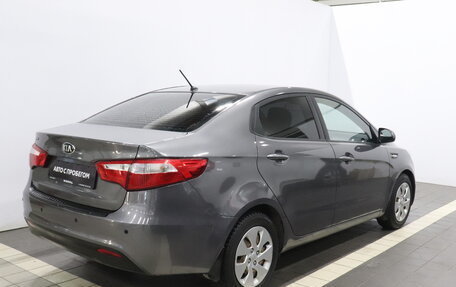 KIA Rio III рестайлинг, 2014 год, 987 500 рублей, 5 фотография