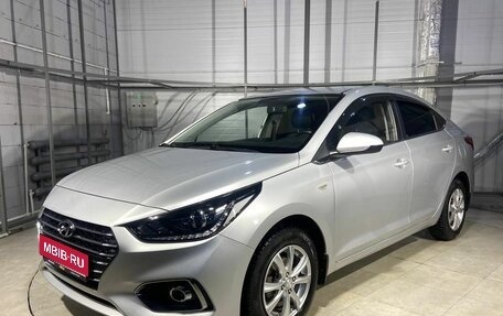 Hyundai Solaris II рестайлинг, 2018 год, 1 399 000 рублей, 1 фотография