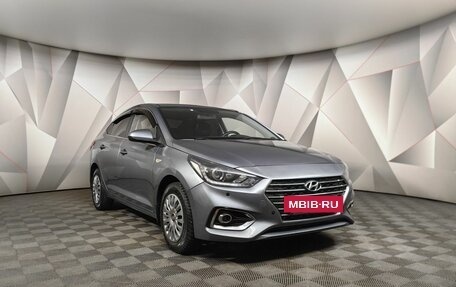 Hyundai Solaris II рестайлинг, 2017 год, 1 259 000 рублей, 3 фотография