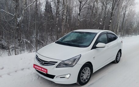 Hyundai Solaris II рестайлинг, 2014 год, 1 200 000 рублей, 14 фотография