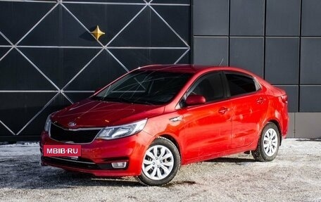 KIA Rio III рестайлинг, 2015 год, 1 344 200 рублей, 2 фотография