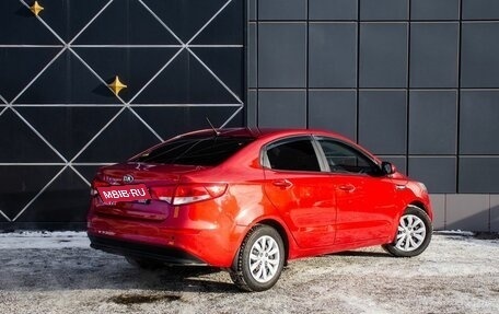 KIA Rio III рестайлинг, 2015 год, 1 344 200 рублей, 4 фотография