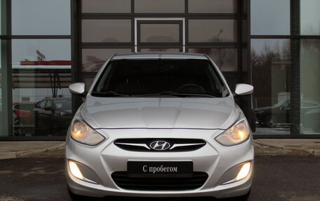 Hyundai Solaris II рестайлинг, 2011 год, 795 000 рублей, 3 фотография