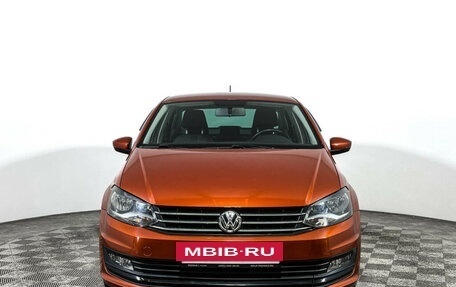 Volkswagen Polo VI (EU Market), 2016 год, 1 315 000 рублей, 2 фотография