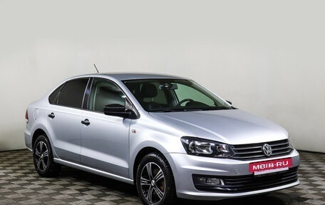 Volkswagen Polo VI (EU Market), 2016 год, 977 000 рублей, 3 фотография