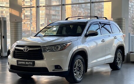 Toyota Highlander III, 2014 год, 3 429 000 рублей, 3 фотография